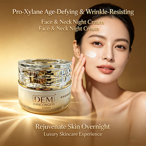 Crème <span class=keywords><strong>de</strong></span> <span class=keywords><strong>nuit</strong></span> anti-âge raffermissante pour le visage et le cou, marque privée, avec peptides et collagène, pour hydrater et lutter contre les rides - Product Image 5