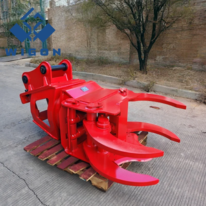 Cisaille grappilleuse hydraulique industrielle <span class=keywords><strong>pour</strong></span> <span class=keywords><strong>mini</strong></span>-excavatrice, <span class=keywords><strong>pour</strong></span> la récolte du bois, du bambou et des applications forestières - Product Image 3