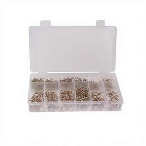 Kit d'assortiment de 250 pinces à ressort en <span class=keywords><strong>acier</strong></span> inoxydable de 5 <span class=keywords><strong>mm</strong></span> à 14 <span class=keywords><strong>mm</strong></span> pour tuyaux de carburant, de conduites d'huile et de tubes d'air - Product Image 2