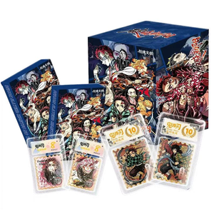 Tarjetas Coleccionables de Metal con Temática de Demon Slayer: La Primera Luz del Amanecer, Edición Zhuhun, Tarjetas de Juego de Mesa - Product Image 1