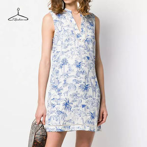 Robe sans manches à motif Animal pour femme, nouvelle collection - Product Image 2