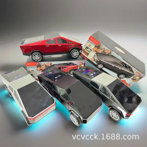 ลำโพงบลูทูธไร้สายรุ่น Cyber Future <span class=keywords><strong>Car</strong></span> พร้อมแบตเตอรี่ในตัว ไฟ RGB สร้างสรรค์ ตกแต่งโทรศัพท์มือถือ ของตกแต่งโต๊ะทำงาน ซับวูฟเฟอร์ - Product Image 5