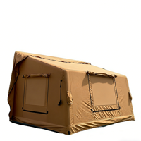 Tente à gonflage rapide grande capacité - Protection solaire résistante au vent pour utilisation en plein air dans le désert du Moyen-Orient ISO9001 ODM/OEM