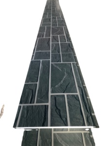 Panneau de bardage extérieur décoratif isolé en <span class=keywords><strong>mousse</strong></span> de <span class=keywords><strong>polyuréthane</strong></span> de 38,3 cm, <span class=keywords><strong>prix</strong></span> d'usine, fournisseur chinois, usine propre - Product Image 1