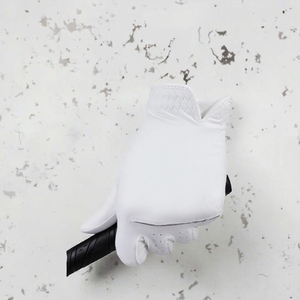 Gants de golf sportifs unisexes respirants en % peau de mouton, pour la main gauche, durables, antidérapants, en cuir véritable, avec fermeture auto-agrippante - Product Image 3