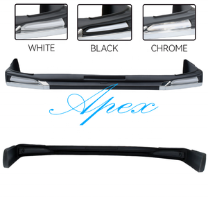 Lèvre avant LED Quantum Wide Body pour Toyota Hiace Van Bus 2014-2018, pare-chocs avant Modellista II étroit, protection de lèvre, pièces Hiace - Product Image 2