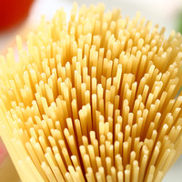 Spaghetti de blé dur à faible teneur en glucides, pâtes sèches naturelles, sachet de 500 g