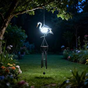 Luce Decorativa a LED Solare a Forma di Uccello e Farfalla per Recinzioni da Giardino con Design Artistico Animale - Product Image 3