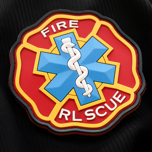 Nhà Máy Bán Hàng Trực Tiếp Phi Công Quần Áo Chiến Thuật Phụ Kiện Trang Trí Mềm PVC Phù Hiệu Áo Khoác Cao Su PVC Sắt Vá - Product Image 3