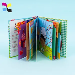 Custom wholesale hardcover children books print baby board book printing