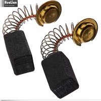 Brosse en carbone HuaLian 999021 pour ponceuse à disque Hitachi CJ65VA/G10SR2/D10YA/G10SS/C16/CB10T/PDM125 - Durée de vie plus longue, 1 an