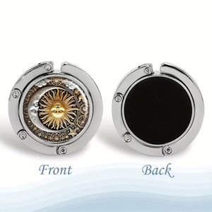 Time Gem Hook Promotional <b>Gift</b> Set Portable Hanging Zinc Alloy Folding Desktop Hook Delicate Ladies' Bag Fashionable <b>Gift</b> - Product Image 3