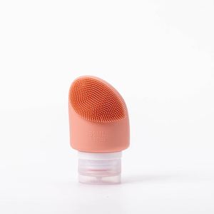 New Style Multi-function Portable Cosmetic Squeeze Tube Facial Cleansing <b>Brush</b> Silicone Travel <b>Bottle</b> with Logo - Product Image 4