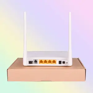 4Port gpgpon yönlendirici Catv Ftth 4 Fiber Epon cihazı 4Dbi Wifi Modem 4Fe 1Ge 3Fe sesli telefon optik tedarikçiler 4Fe