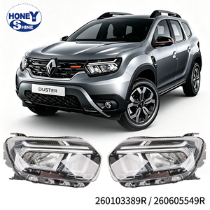 Faro Anteriore Alogeno OE 260103389R 260605549R per <span class=keywords><strong>Dacia</strong></span> <span class=keywords><strong>Duster</strong></span> 2017-2021, <span class=keywords><strong>Fanale</strong></span> Anteriore 260602465R 260106194R - Product Image 1