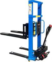 Vente chaude 0.5 tonnes chariot élévateur auto-élévateur marche Portable Semi-électrique auto-élévateur manuel charge de palette Walkie empileur Machine