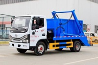 Camion à ordures Dongfeng à bras oscillant, conduite à gauche/droite, 4x2, compacteur de déchets Euro 3, directement de l'usine