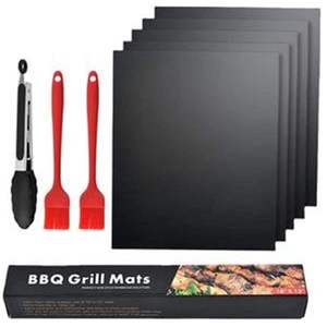 Meilleure vente tapis <span class=keywords><strong>de</strong></span> gril réutilisable fonctionnel antiadhésif tapis <span class=keywords><strong>de</strong></span> gril BBQ tapis <span class=keywords><strong>de</strong></span> gril antiadhésif <span class=keywords><strong>barbecue</strong></span> - Product Image 4