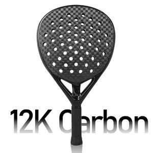 Racchetta da Padel in Kevlar 3K 12K 18K Vendita Calda Racchetta Professionale in Carbonio 3K/12K/18K/Kevlar Forma a Goccia Raquete De Padel - Product Image 4