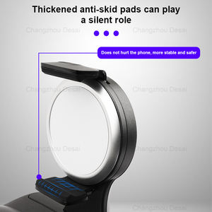 Support de téléphone portable pour voitures, pour commandes au <span class=keywords><strong>volant</strong></span>, charge sans fil, pour Tesla modèle 3/y, 2017 — 2022, pièces intérieures - Product Image 4