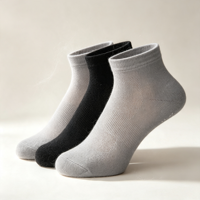 Chaussettes de sport respirantes en maille de qualité supérieure, coupe basse, avec amorti, pour hommes et femmes, pour la course à pied, la gym et les entraînements sportifs