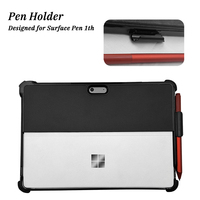 Coque avec béquille, protection antichoc et dragonne, pour Microsoft Surface Duo 2, en plastique avec support pour stylet