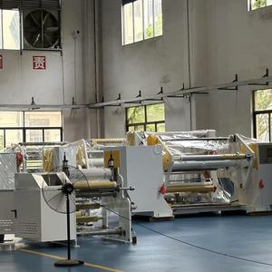 Roterende Schermcoater Met Siliconenafgiftemiddel 200 M/min Automatische Oplosmiddelloze Droogtunnelfilm En Papierverpakkingsmachine - Product Image 3