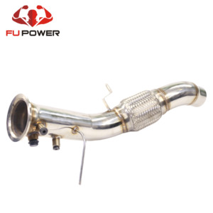 Collecteur d'échappement en acier inoxydable M57N2 de 3 pouces pour BMW E60 E61 <span class=keywords><strong>E90</strong></span> E91 E92 E92 <span class=keywords><strong>325d</strong></span> 330d à partir de 2006 - Product Image 2