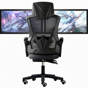 Silla de Oficina Ejecutiva Ergonómica Moderna con Elevación Giratoria y Soporte Lumbar Ajustable - Diseño Confortable - Product Image 1