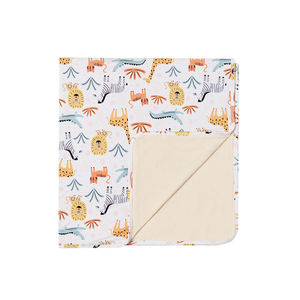 ผ้าห่มเด็กออร์แกนิคลายพิเศษสองชั้น ทำจากใยไผ่ นุ่มสบาย ผ้าห่มเด็ก ผ้าห่มใยไผ่ สำหรับเด็กทารก - Product Image 4