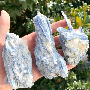 Giá sỉ Mẫu thạch anh Tinh thể đá tự nhiên cụm thạch anh chữa bệnh Mẫu khoáng vật thô Kyanite xanh - Product Image 6