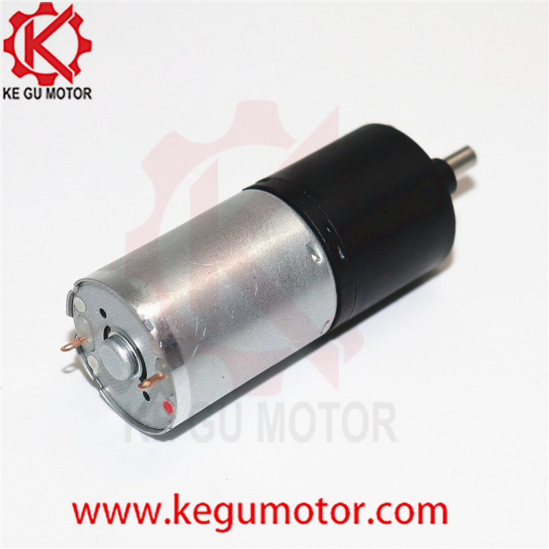 7.4V 12v 24mm plastic gear motor with RF-370 dc motor,Kegumotor provide 24mm planetary Plastic Gear Motor