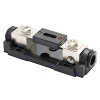 Porte-fusible miniature ANL étanche 12V, bloc de fusibles en ligne haute intensité pour amplificateur audio de voiture, câble de batterie