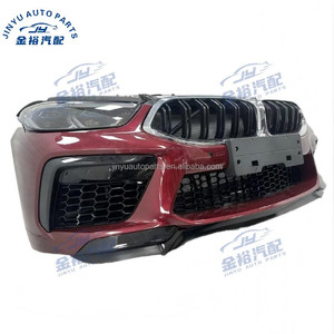 Para <span class=keywords><strong>BMW</strong></span> Serie 8 <span class=keywords><strong>M8</strong></span> F91 F92 F93 Kit de carrocería con rejilla de parachoques de coche Iluminación de coche Tanque de agua Condensador Ventilador electrónico-Nueva condición - Product Image 2