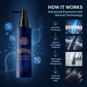 Tónico Capilar Revive Pure con Exosomas de Leche y Decapéptidos para el Cuidado Profesional del Cuero Cabelludo en Salones de Belleza - Product Image 2