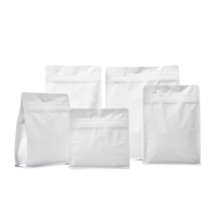 Pochette à fond plat transparente personnalisée en plastique pour biscuits