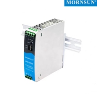 Alimentation électrique à découpage MORNSUN LIF120-10B12R2 120W 12V 10A sur rail DIN, entrée large 85~264VAC, PFC actif, alimentation industrielle
