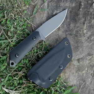 Wholesale Full Tang Knife Hunting Accessories Camping Survival G10 Handle Fixed Blade Hunting Knives With Kydex Sheath