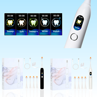 Produits pour la maison intelligente Brosse à dents électrique sonique vibrante à écran LCD portable de voyage à nettoyage automatique à haute fréquence
