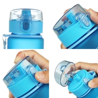 Offre Spéciale Pas Cher Sport Écologique Bouteille De Boisson Portable Extérieur Mat Bouteille D'eau Transparente En Plastique Avec Logo personnalisé