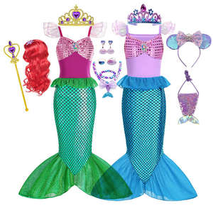Nueva película Little Mermaid Tutu Dress Girls Starfish Navidad Halloween Cosplay fiesta de cumpleaños <span class=keywords><strong>sirena</strong></span> <span class=keywords><strong>disfraz</strong></span> <span class=keywords><strong>Accesorios</strong></span> - Product Image 6