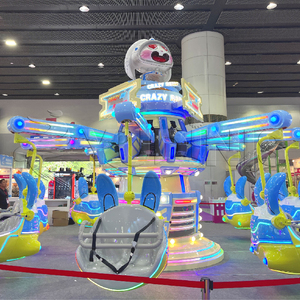 <span class=keywords><strong>2025</strong></span> mới nhất thiết kế sản phẩm công viên giải trí vui vẻ công bằng xoay và nhảy Máy trò chơi điên thỏ đi xe để bán - Product Image 2