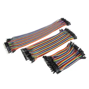 JYD 40P DuPont Line Double ended 1P-1P Color Flat Wire Male to Male Female to Female Wiring Terminals