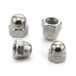 Giá bán buôn M6 M8 M10 Nuts Brass đồng thép không gỉ SS304 SS316 A2 A4 acorn Hex Hexagon cap Nuts acorn - Product Image 2