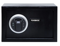 YOOBOX Hochwertiger Sicherer Haushalts-Wertsachen-Tresor mit Elektronischem Codeschloss ABS-Stahl-Konstruktion