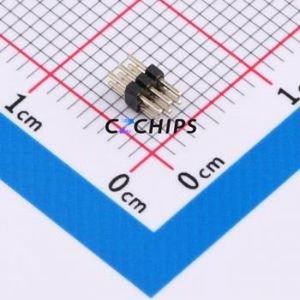 A100UP-ZS03P Pin Header Through hole Component (THT),P=1mm Connector ( Pin Structure: 2x3P )( Pitch: 1mm )( Row Spacing: 1mm ) - Product Image 1