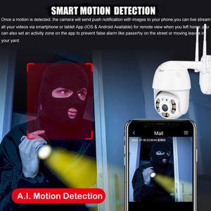 Caméra de surveillance réseau <span class=keywords><strong>Yi</strong></span> Iot <span class=keywords><strong>Home</strong></span> 2.4G 5G extérieure à suivi automatique rotative à 360° Camara De Seguridad Wifi Sécurité Ptz - Product Image 6