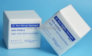 Compresses dentaires jetables en gaze non tissée 2x2 pouces / 4x4 pouces, 4 plis, non stériles - Product Image 2