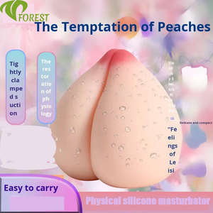 Godet de masturbation masculin en forme de pêche, doux, pour soulagement du stress, en matériau TEP, godet de poche, <span class=keywords><strong>jouet</strong></span> sexuel - Product Image 3