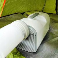 Climatiseur mobile portable solaire et à batterie 4095 BTU, contrôlé par application, pour camping en extérieur, hôtels et usage domestique